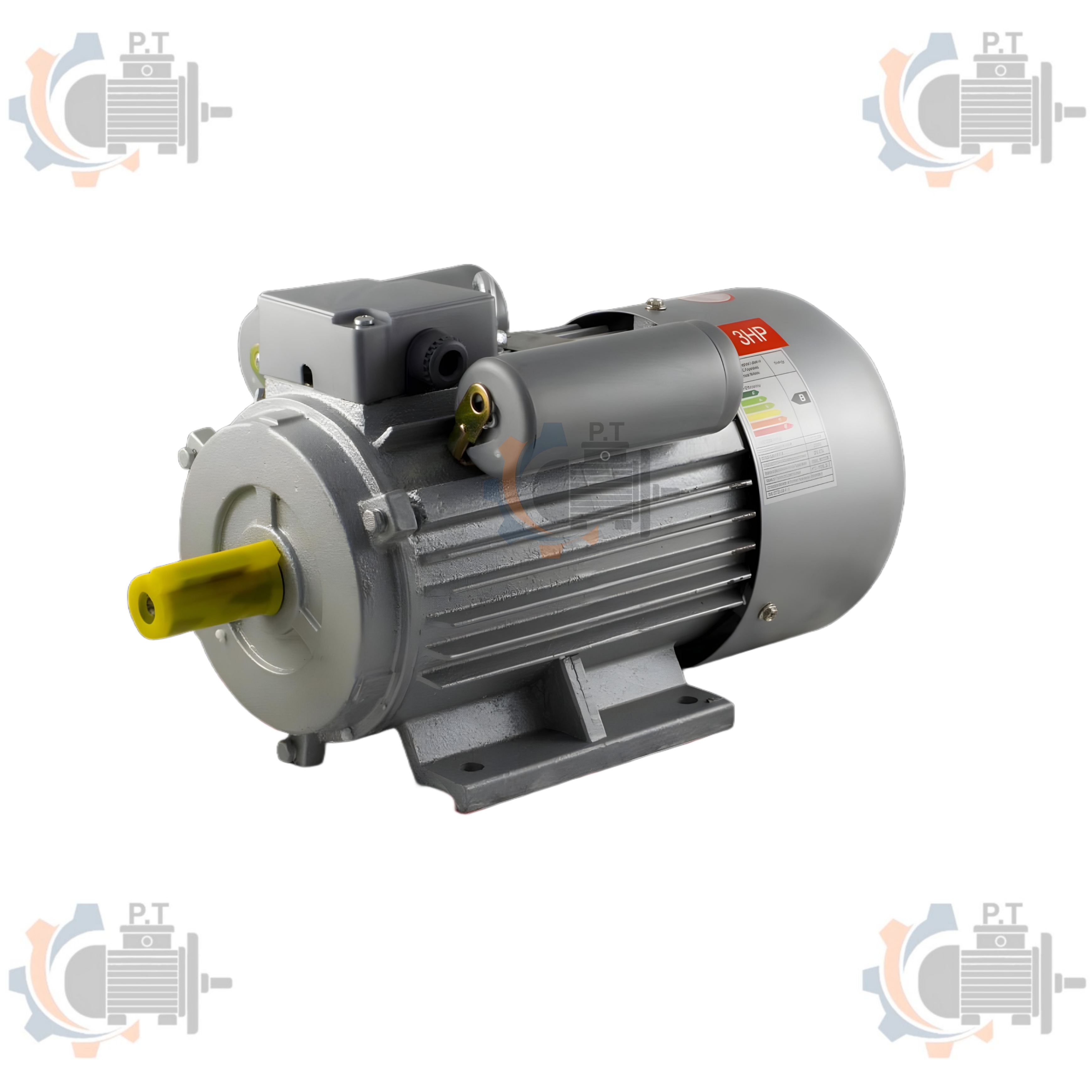 الکتروموتور ایده آل پوسته چدنی تکفاز